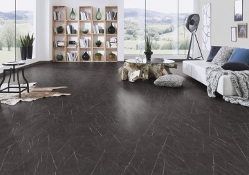 Black pietra marble k409 tegellaminaat